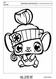 littlest-pet-shop boyama sayfaları